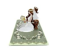 Mother’s Day Daisies Crown 3D Pop Up Card.Surprise gift for Mother, Daughter, Wife, Girlfriend. Perfect for Mother’s Day, Birthday’s,Thank you.15cmx15cm (Mother’s Day Daisies)