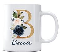 Mother s day Gifts Idea with Name Bessie for | Ceramic Coffee Mug | 11 OZ
