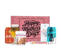 Mother’s Day Pink IPA Beer Gift Box - Jaipur & Punk IPA - With Beerhunter Glass, Cashews & Chocolate Bar