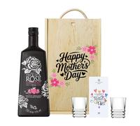 Mother’s Day Tequila Rose Gift Set with Shot Glasses 70cl 15% ABV - Strawberry Cream Tequila Liqueur Gift for Mum Birthday Mothers Day UK