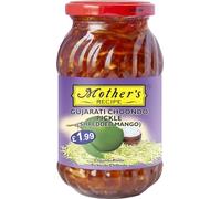 Mother’s Recipe Choondo - Shredded Sweet Mango Pickle - 500g (Pack of 6) | Authentic Indian Flavor | Ready to Serve Pickle | Versatile Condiment