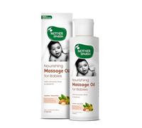 Mother Sparsh Ayurvedic Baby Massage Oil, 18 Herbal extracts and Oils - Lajjalu, tagar, Almond & Avocado Oil, 100ml