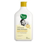 Mother Sparsh Simply Unscented Baby Shampoo With Natural Oatmeal- 400ml | Fragrance Free Shampoo for Babies | Tear Free Baby Shampoo for New Born Sensitive Skin