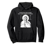 Mother Teresa “Do Not Wait for Leaders. Do it Alone.” Pullover Hoodie