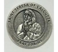 Mother Teresa of Calcutta Pocket Token. Mother Teresa Medal. Perfect for your pocket, wallet or purse.
