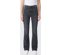 MOTHER The Hustler Ankle High-Rise Cropped Flare Jeans - Size: 25 - female
