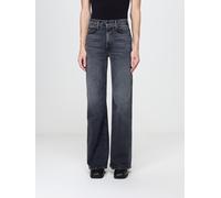 MOTHER The Hustler Roller High-Waisted Wide Leg Jeans in Denim - Size: 26 - female