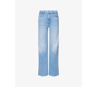 Mother Womens Mother The Hustler Roller Sneak Denim Jeans Room Service 27
