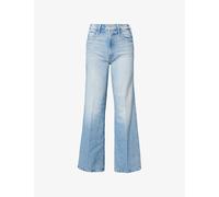 Mother Womens Mother The Hustler Roller Sneak Flared Stretch-Denim Jeans I Confess 30