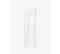 Mother Womens Mother The Kick It Straight-Leg Denim Jeans Totally Innocent 27