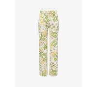 Mother Womens Mother The Kick Straight-Leg Denim Jeans Lemonade Stand 29