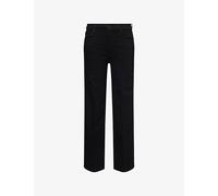 Mother Womens Mother The Lil Kick It High-Rise Cotton-Blend Denim Jeans Nighty Night 23