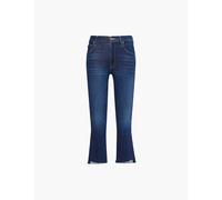 Mother Womens Off Limits the Lil' Insider Straight-leg Mid-rise Stretch Cotton-blend Jeans 27