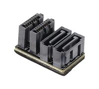 Motherboard 7Pin Dual Interface Adapter, PVC Material 12G High speed 7PIN Adapter for Office Computer (For PH572 180 Degrees)