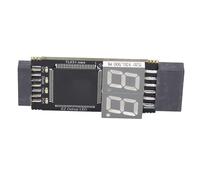 Motherboard Diagnostic Card, Laptop Analyzer Adapter Card, PC Computer Debugging Card Kit with PCI E, LPC Interface, for COM DEBUG, MSI JDP, Suitable for Multiple Brands