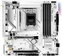 motherboard Fit For ASRock B760M Pro RS WiFi | White Motherboard LGA 1700 DDR5 256GB B760 M.2 Micro ATX I9-14900 14100 13490 12600 12400 Cpu