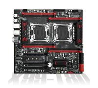 motherboard Fit For HUANANZHI X99 T8D Dual Motherboard Set Processor LGA 2011-3 With E5 2673V3*2 4 * 16G=64GB DDR3 1600Mhz Support RECC M.2 NVME NGFF