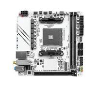 motherboard Fit For JGINYUE AM4 ITX Motherboard Supports Ryzen R3 R5 R7 1/2/3/4/5 Series CPU DDR4 RAM Desktop PC PCI-E 3.0 B450I-PLUS ARGB MB