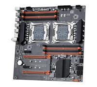motherboard Fit For Soyo Intel X99 Dual CPU Motherboard Mobo C612 Chipset Supports LGA2011-3 Up To 256GB DDR4 NVMe M.2 USB3.0 Memory