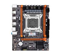 Motherboard Fit for X79 Motherboard Set X79-4M REV2.0 M.2 MATX with Intel Xeon E5-2620 V2 2.1GHz CPU 28GB (16GB) DDR3 1600MHz RECC RAM Memory Motherboard