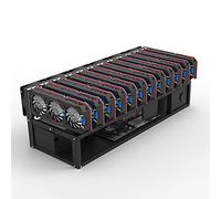 Motherboard Holder for Minier Case, Open Mining Rig Frame, Graphics Card Holder, Rig Open Mining Frame in Case for 6/8/12 GPU Rack Only
