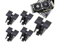 Motherboard PCI-E Socket - Black Graphics Card Connector with Clip | Stable Replacement Holder for Desktop Computer GPU Installation, Secure Mount for Mainboard Expansion Slot Hardware Setup