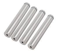 Motherboard Standoffs, 4pcs Hollow Stainless Steel Advertise Fixing Pins Glass Standoff Mounting Bolts (19 * 150mm)
