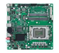 motherboards Fit For Asus Pro H610T D4 Mini-ITX Motherboard Intel H610 DDR4 64GB M.2 Support I5-14500 I7-13700 I5-12600 I9-12900 Cpu