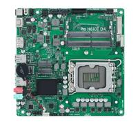 motherboards Fit For Asus Pro H610T D4 Mini-ITX Motherboard Intel H610 DDR4 64GB M.2 Support I5-14500 I7-13700 I5-12600 I9-12900 Cpu