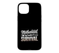 Motherhood But Make It Survival Mom Case for iPhone 15 Plus