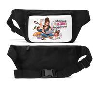 Motherhood Extreme Multitasking Busy Mom Life Unisex Waist Bag Black