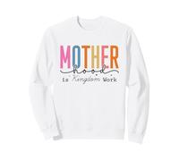 Motherhood Is Kingdom Work Christian Mother's Day Vintage Sweatshirt