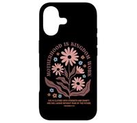Motherhood Is Kingdom Work Floral Proverbs 31:25 Case for iPhone 17