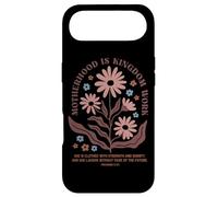 Motherhood Is Kingdom Work Floral Proverbs 31:25 Case for iPhone Air