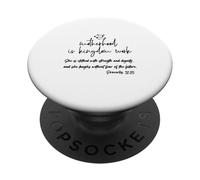 Motherhood Is Kingdom Work Hearts Christian Mother's Day PopSockets Adhesive PopGrip