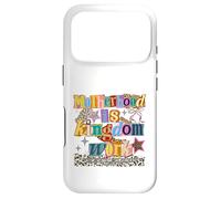 Motherhood is Kingdom Work Proverbs 31 Woman Faith Case for iPhone 17 Pro