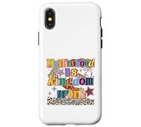 Motherhood is Kingdom Work Proverbs 31 Woman Faith Case for iPhone X/XS