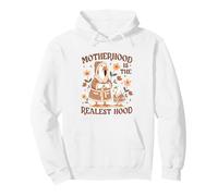 Motherhood Is The Realest Hood Silly-Goose Mama Mother's Day Pullover Hoodie