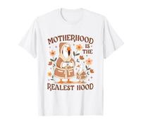 Motherhood is The Realest Hood Silly-Goose Mama Mother's Day T-Shirt