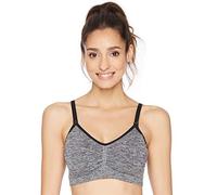 Motherhood Maternity Women's Seamless Clip Down Nursing Bra Full Coverage, Opaque, Grey Space Dye, XL