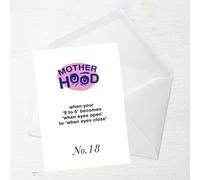 Motherhood No.18 Greetings Card - Standard Card