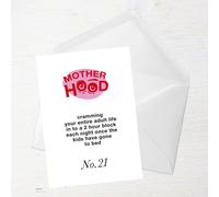 Motherhood No.21 Greetings Card - Large Card