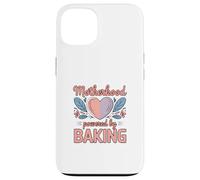 Motherhood Powered By Baking Funny Baking Mom Case for iPhone 13