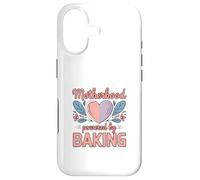 Motherhood Powered By Baking Funny Baking Mom Case for iPhone 17