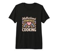 Motherhood Powered by Cooking Mom Kitchen Premium T-Shirt