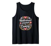 Motherhood Powered by Cooking Mom Kitchen Tank Top