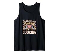 Motherhood Powered by Cooking Mom Kitchen Tank Top