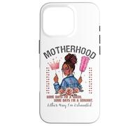 Motherhood Queen Servant Exhausted Pride Case for iPhone 16 Pro