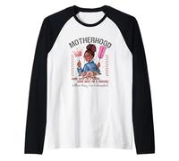 Motherhood Queen Servant Exhausted Pride Raglan Baseball Tee