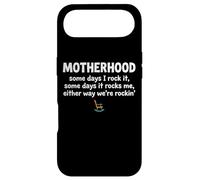 Motherhood Some Days I Rock It Some Days It Rocks Me Case for iPhone Air